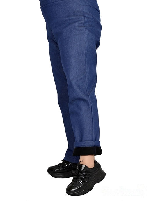 Утепленные на ФЛИСЕ джинсы размеры 44-84 - Plus moda фото 7