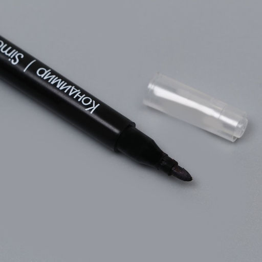 Цена за 2 шт. Фломастер пищевой Черный 1 шт - Simaland фото 3