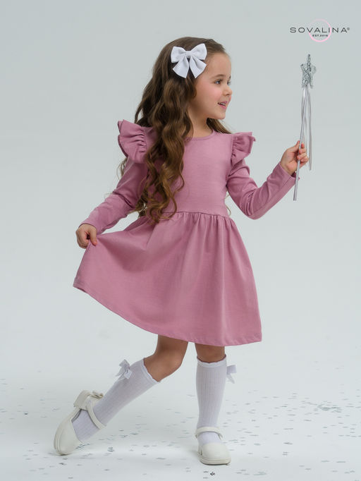 Платье Фея сухая роза