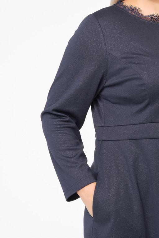 Платье Luxury Moda 1101 синий