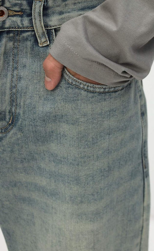 Джинсы Fine Joyce K8888 синие  фото 4