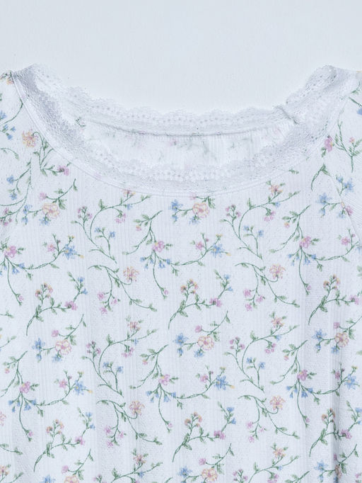 Комплект домашний женский белый укороченный - Mark formelle фото 6