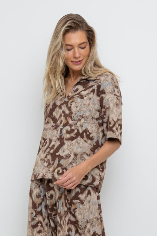 VERY NEAT _ ЕВТ 3233/кофе,этно фуфайка жен  фото 3