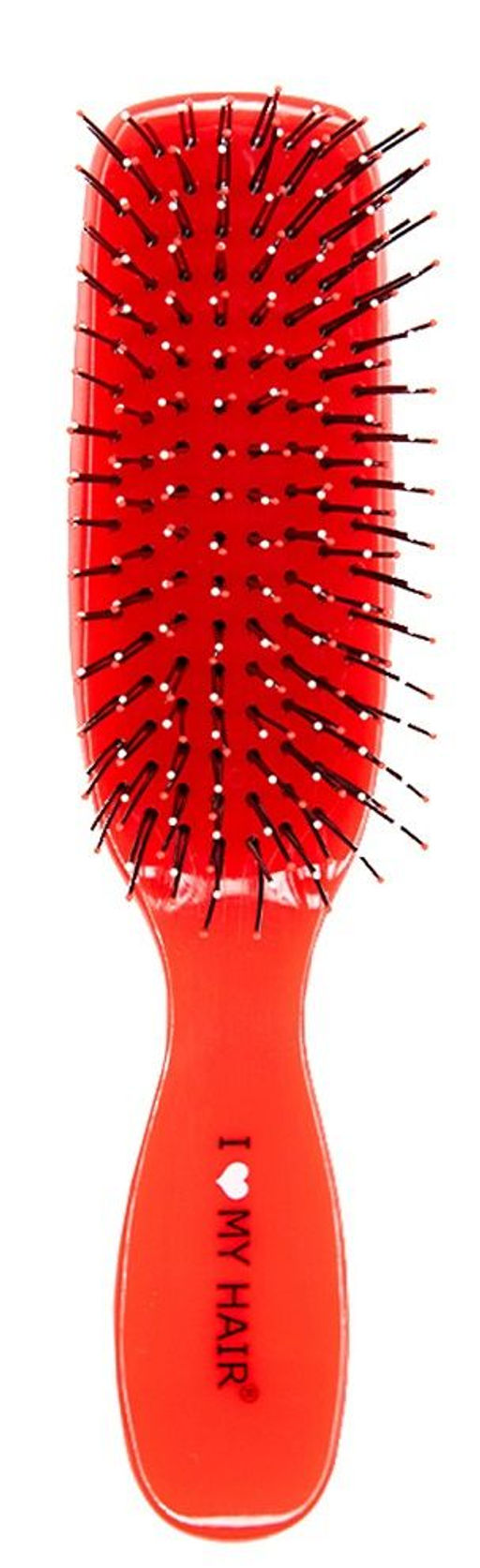 ILMH Spider 1503S Красная глянцевая Щетка для бережного распутывания волос, 17 см - I love my hair фото 2
