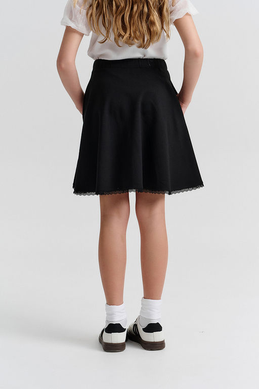 PELICAN, юбка для девочек, Черный  фото 2