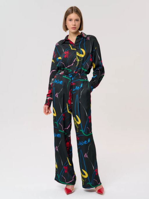 Брюки женские 12421-36028 multicolor - Eleganzza фото 6
