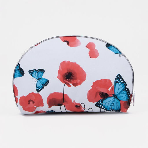 Набор косметичек 5 в 1 на молнии, белый