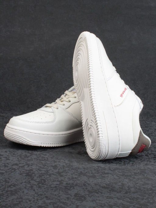 05-P112-3 BEIGE Кроссовки женские (искусственная кожа)