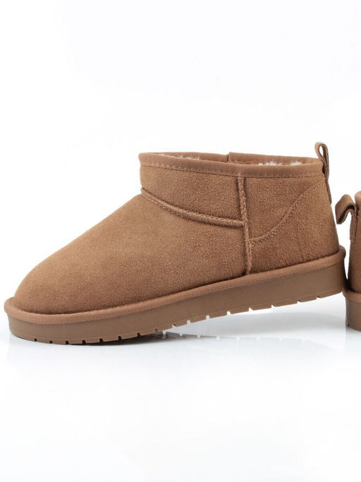 04-PF8300-2 LT. BROWN Угги женские (натуральная замша, 100% шерсть)