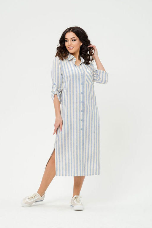 Платье-рубашка Дайкири (46) - Serenada фото 6