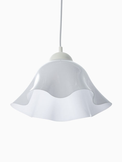 Светильник подвесной «Ирис», 1×15 Вт, Е27, 28×28×14(85) см, белый