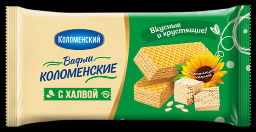 Вафли 200гр С халвой/Коломна/