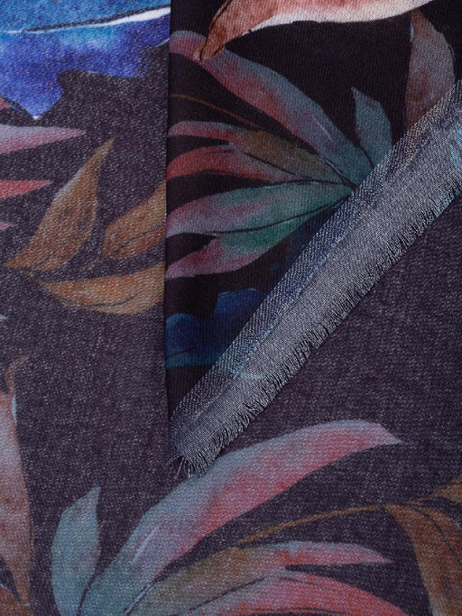 Платок жен. виск+шерсть 130х130 LG33-511-20 - Labbra фото 3