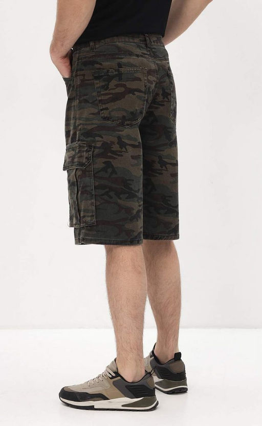 Шорты F411-0987 khaki camo - Fine joyce фото 8