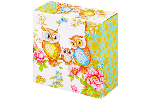 Салатник 15*15*7 см 700 мл Совушки NEW BONE CHINA - Elan gallery фото 9