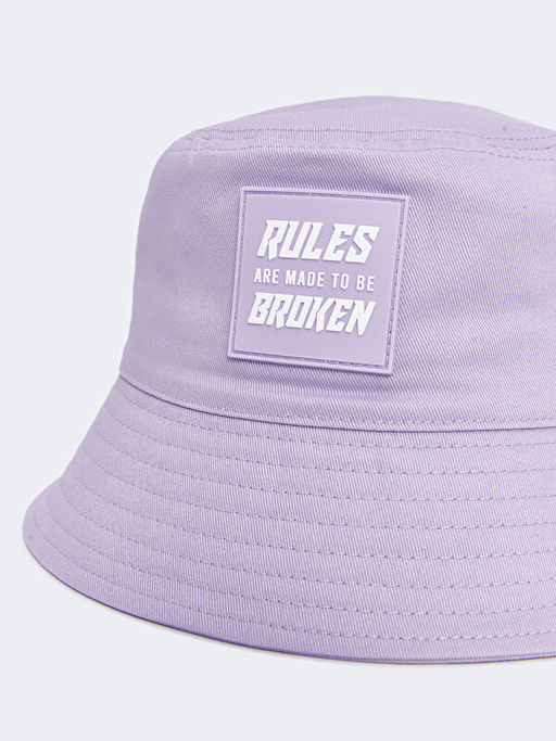 Bask?l? K?z ?ocuk Bucket ?apka