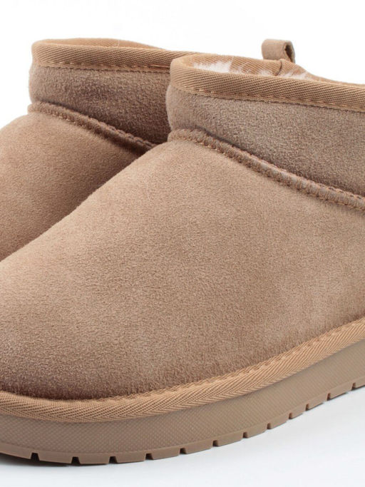 PF8300-3 BEIGE Угги женские (натуральная замша, 100% шерсть)