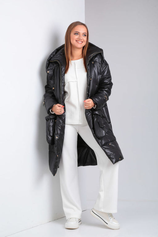 Пальто Diamant 1925 черный фото 10