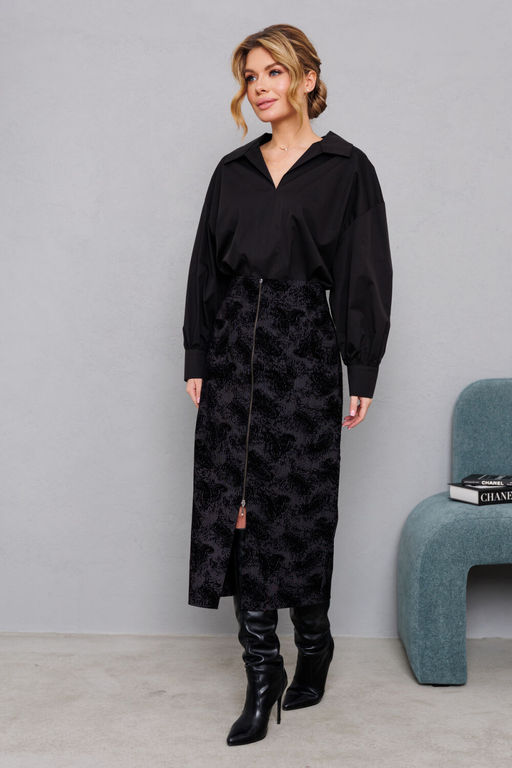 Рубашка AMORI 6464 черный  фото 2