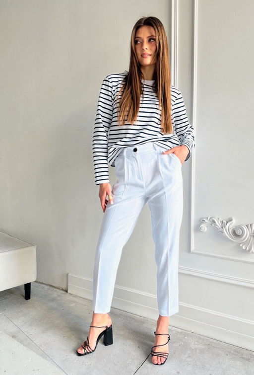 Джемпер AURA 2094-176 черно/белый