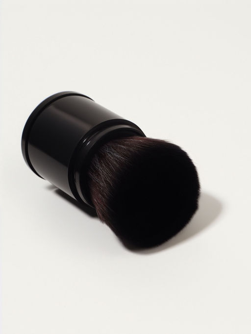 Кисть для макияжа «МИНИ», складная, 8.5 см, чёрная