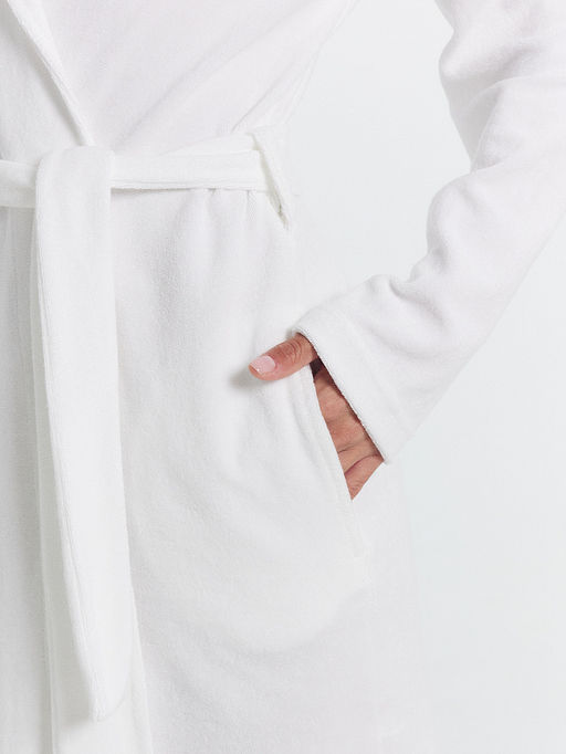 Халат женский в белом цвете - Mark formelle фото 6