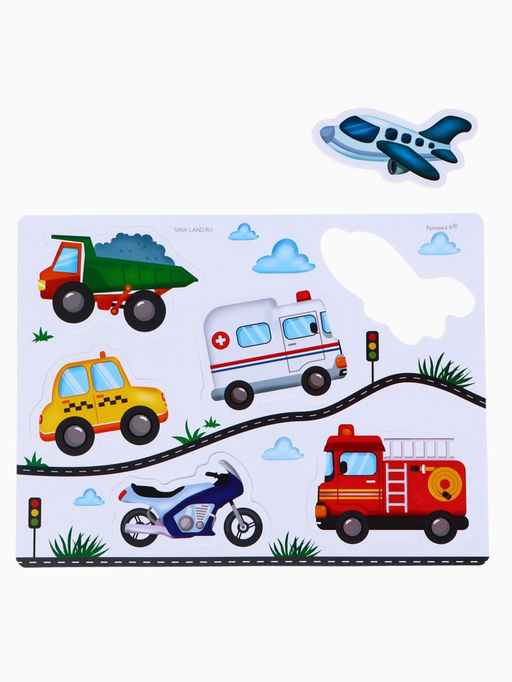 Игрушки - стикеры для купания в ванне «Машинки», EVA, набор 12 шт.