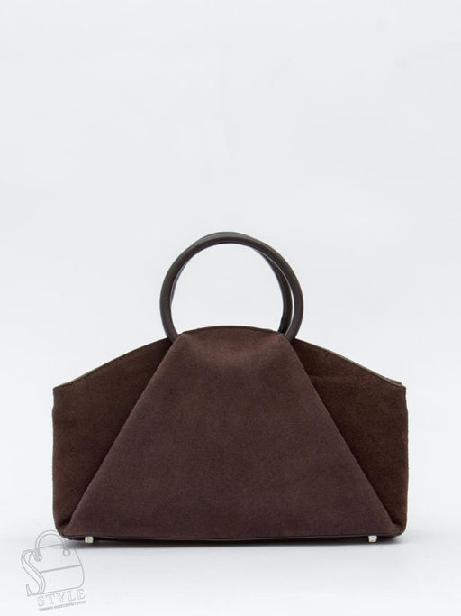 Сумка женская кожаная 1126MF coffee Polina&Eiterou