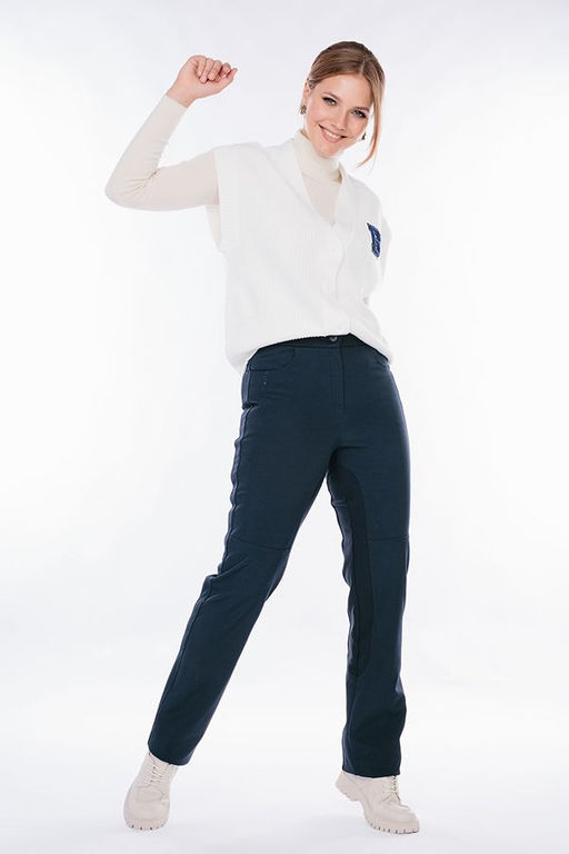 NOBBY, Женские утепленные брюки 177-19/1 (синий)