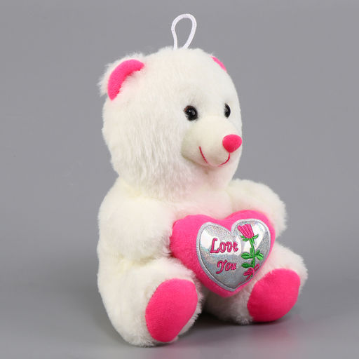 Мягкая игрушка «Мишутка с сердцем», МИКС