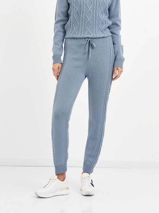 брюки женские из шерсти с косами - Glenfield фото 2