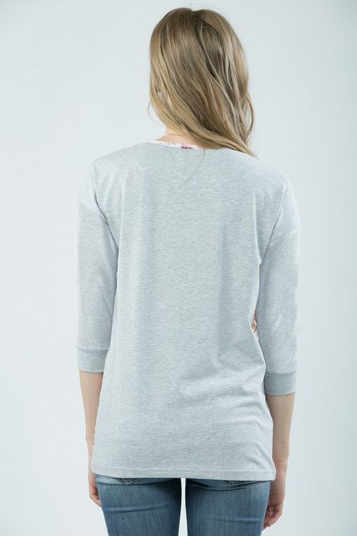 Лонгслив М-358 Розы - А+б коллекция фото 4