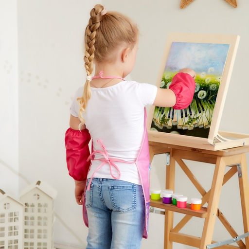 Фартук с нарукавниками детский Этель Fashion girl, 49 х 39 см  фото 5