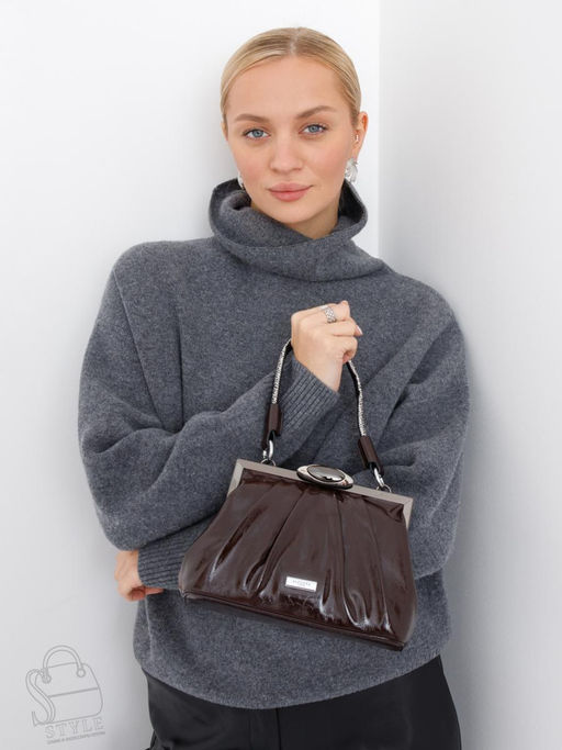Сумка женская  2242-1S coffee Velina Fabbiano-Safenta