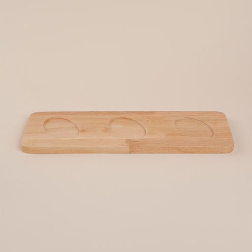 Банки для сыпучих SL Home «Тренто», 150 мл, набор 3 шт., с ложками, на деревянной подставке, фарфор, белые