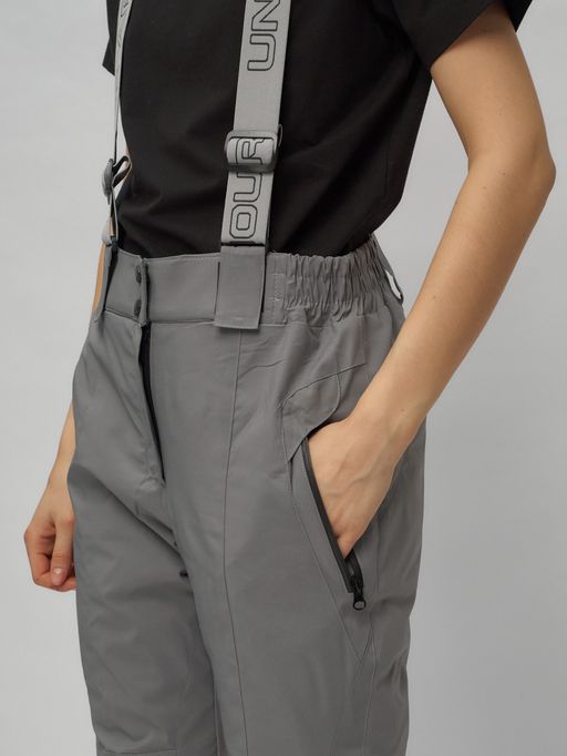 Горнолыжный костюм женский фиолетового цвета 02302-1F - Chunmai фото 28