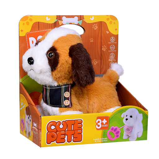 Собака "Бакс" на батарейках, в коробке