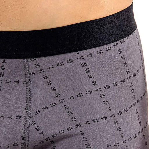 Трусы мужские боксеры, цвет серый, размер 60 (5XL)