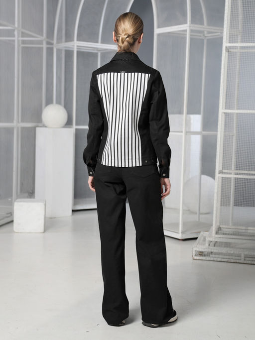 25212 Жакет черный - Dizzyway фото 3