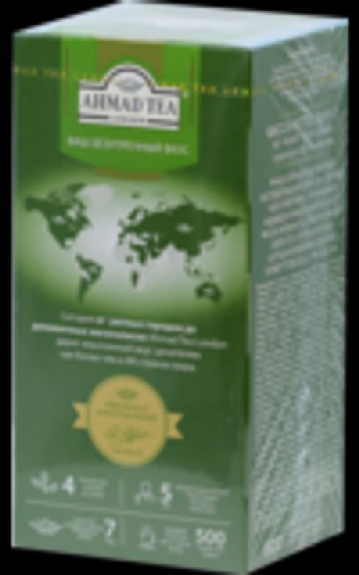 AHMAD TEA. Green tea карт.пачка, 25 пак.