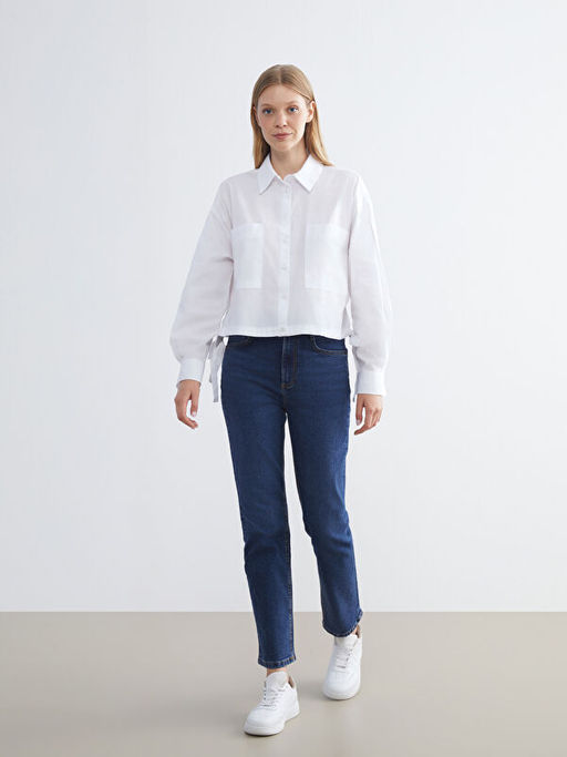 Oversize Poplin Kad?n G?mlek
