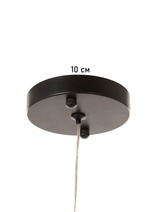 Светильник «Нью-Йорк» 1×15 Вт Е27 черный 17×17×100 см