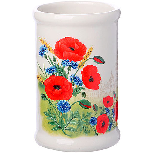 60290 Подставка с кухонными приборами Цветущие Маки дол/дер/жел LR (х36) - Mayer&boch фото 3