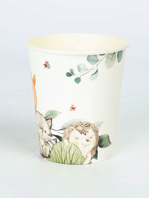 Цена за 12 шт. Стакан 250мл "Детский Звери"