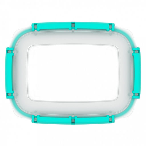 Контейнер для продуктов 0,8л, 17,3х13,1?х8,2см, с клипсами, уплотнитель, полипропилен, подходит для СВЧ (Россия) - Домашняя мода фото 5