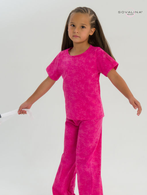 Костюм Лето варенка фуксия - Sovalina фото 16