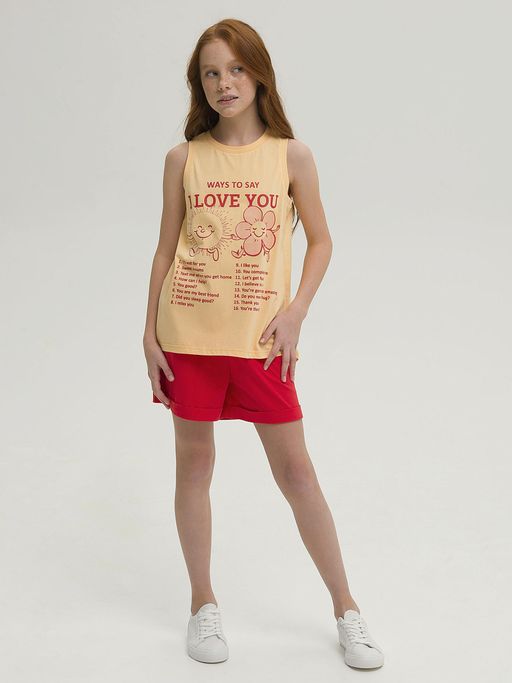 Уценка Pelican GFVV4318 майка для девочек  фото 5