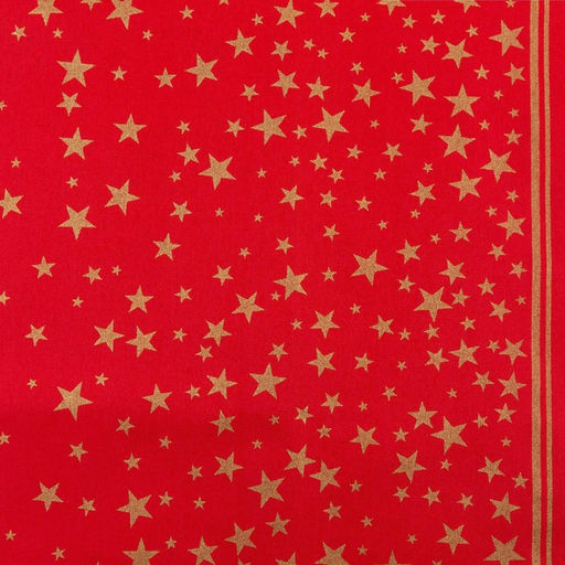 Скатерть новогодняя «Этель» Gold stars 149×180+/- 3 см, 100% хлопок, 190 г/м²
