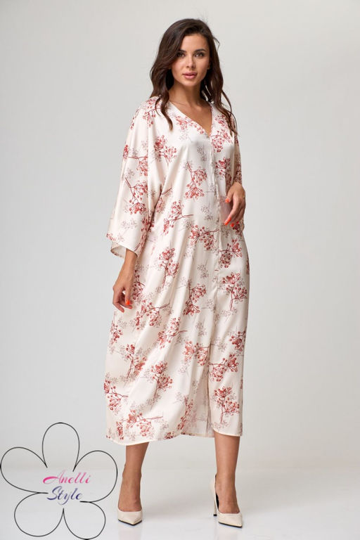 Платье ANELLI 1153 рябина