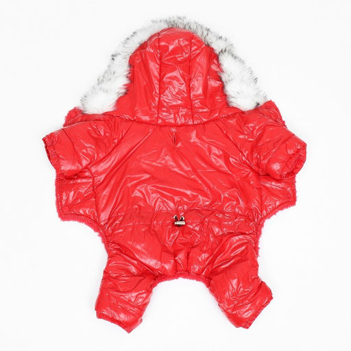 Комбинезон Глянец, размер XL (ДС 39, ОГ 53, ОШ 39 см, до 14 кг), красный - Simaland фото 11